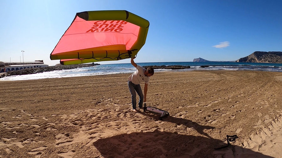 El wingsurf llega a nuestras playas Entrevista en Onda Vasca